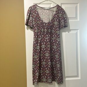 Summer dress, with shirt sleeves